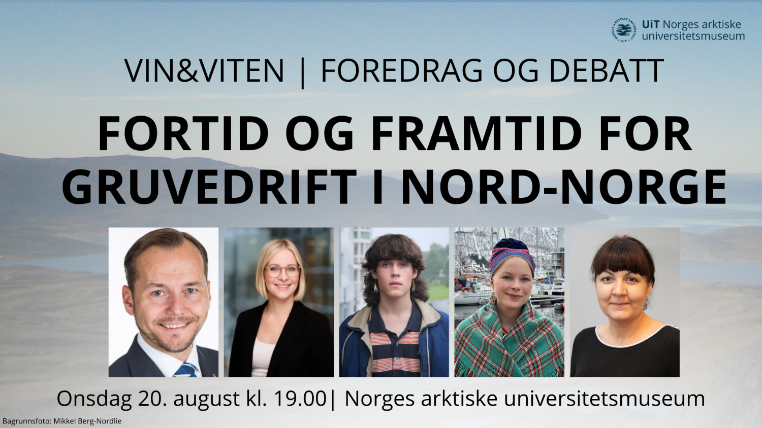 Illustrasjons-/bannerbilde for Vin&Viten | Fortid og framtid for gruvedrift i Nord-Norge