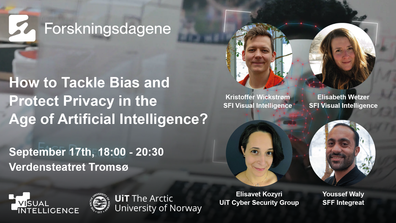 Illustrasjons-/bannerbilde for How to Tackle Bias and Protect Privacy in the Age of AI?