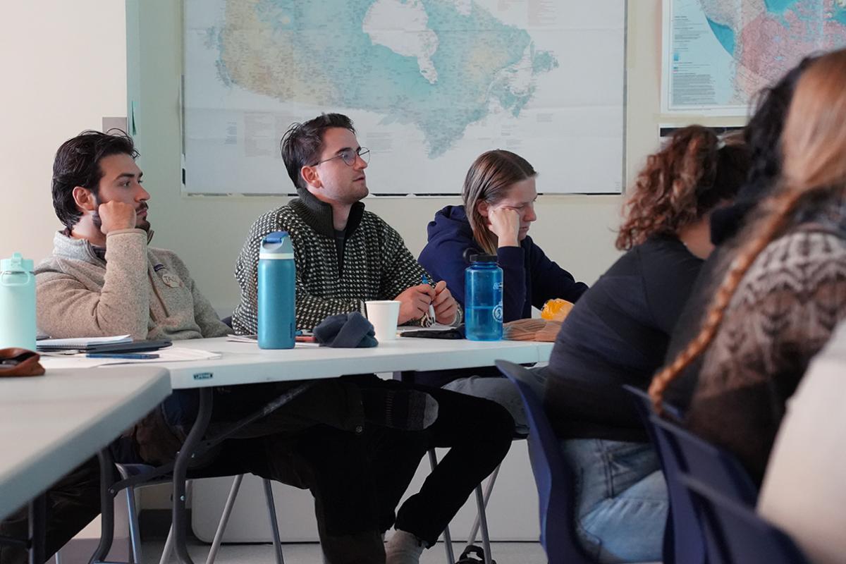 Personer på forelesning