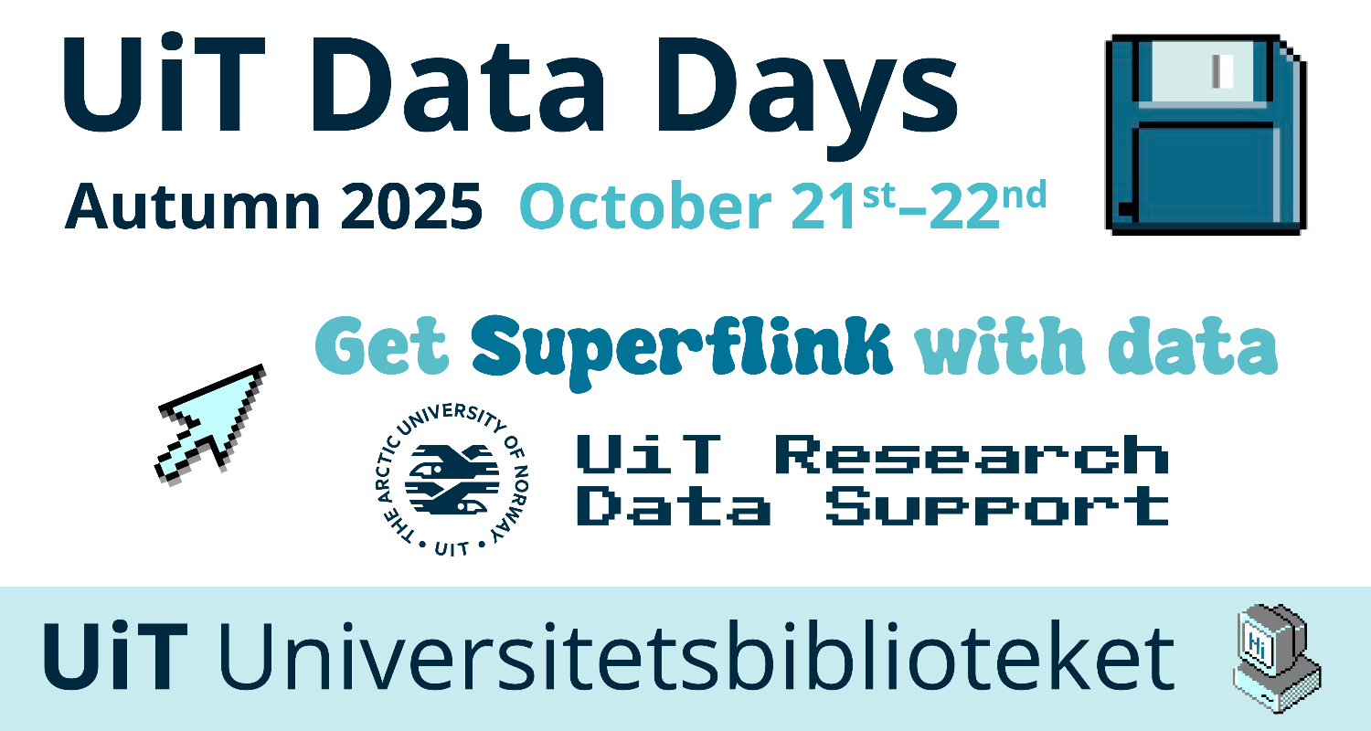 Illustrasjons-/bannerbilde for Register now for UiT Data Days Autumn 2025