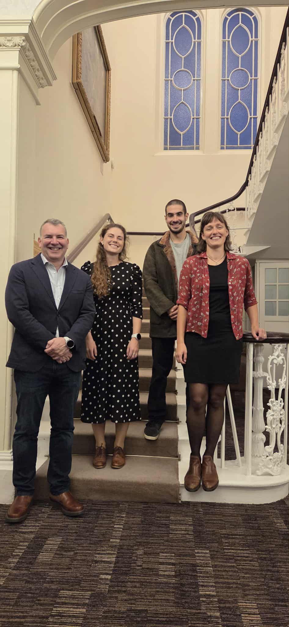 Members of NCLOS posing for a picture at the conference