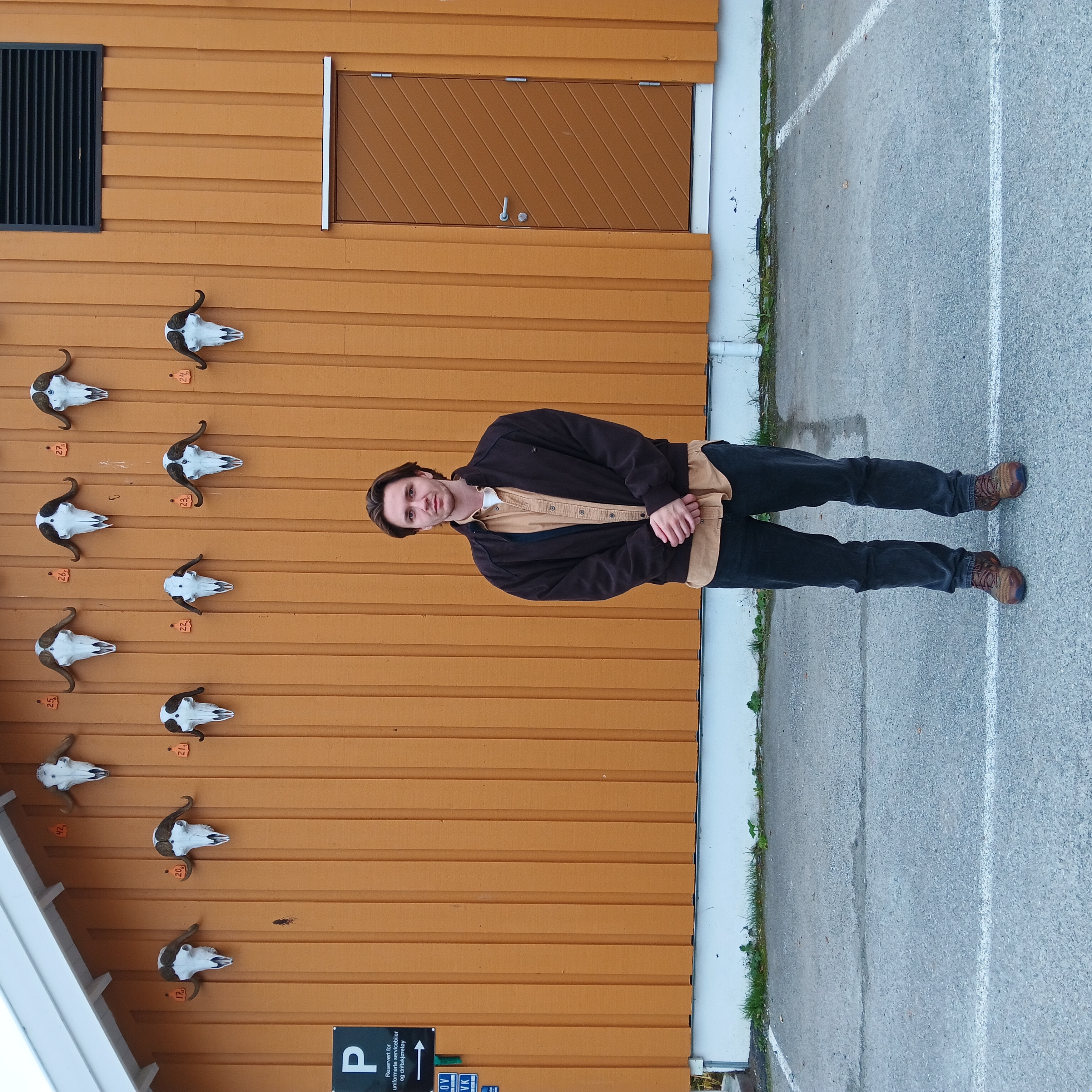 Portrett av en mann.