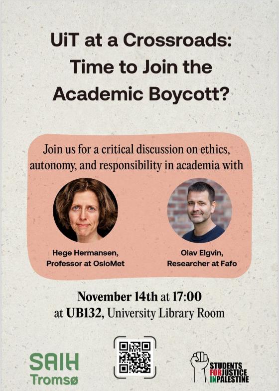 Illustrasjonsbilde for UiT at a Crossroads: Time to Join the Academic Boycott?