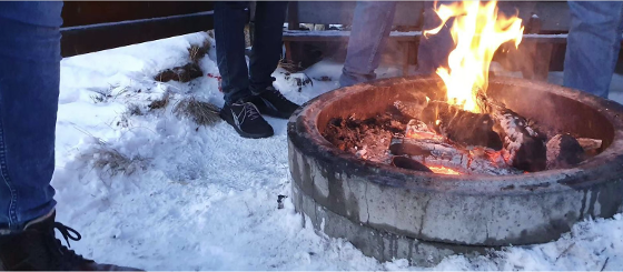 Illustrasjonsbilde for Bålkos på campus
