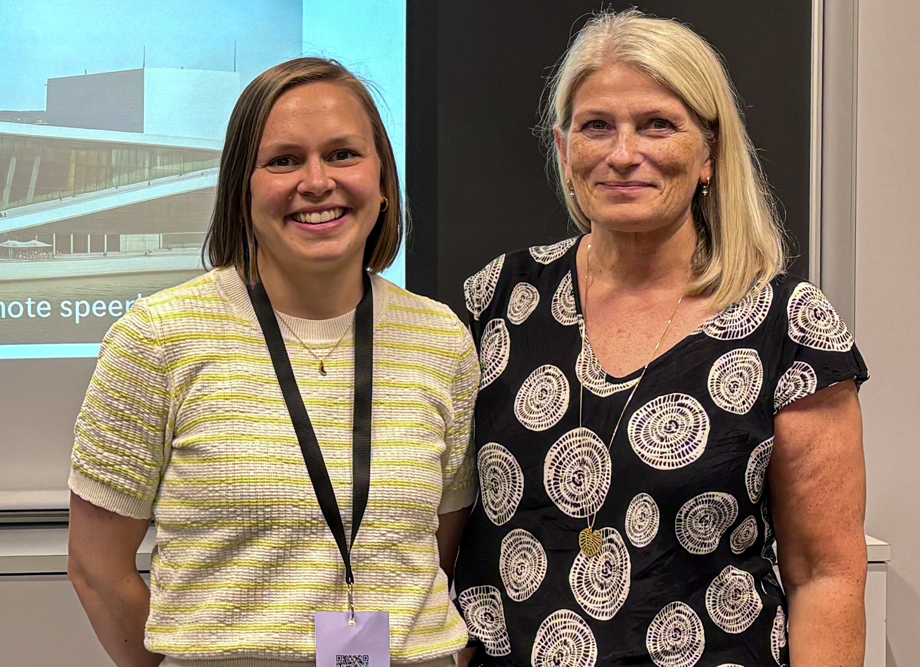 Marie Hella Lindberg og Birgit Abelsen 