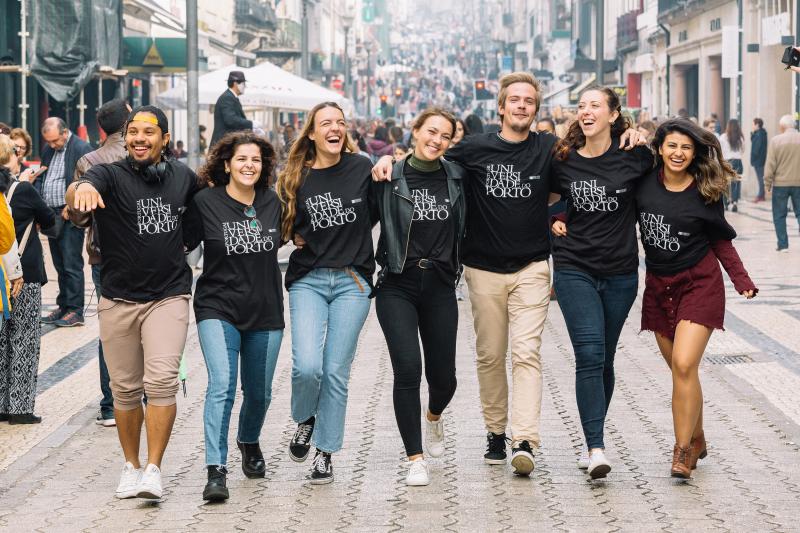 Illustrasjons-/bannerbilde for EUGLOH Campus Life Virtual Fair: Oppdag Universitetet i Porto