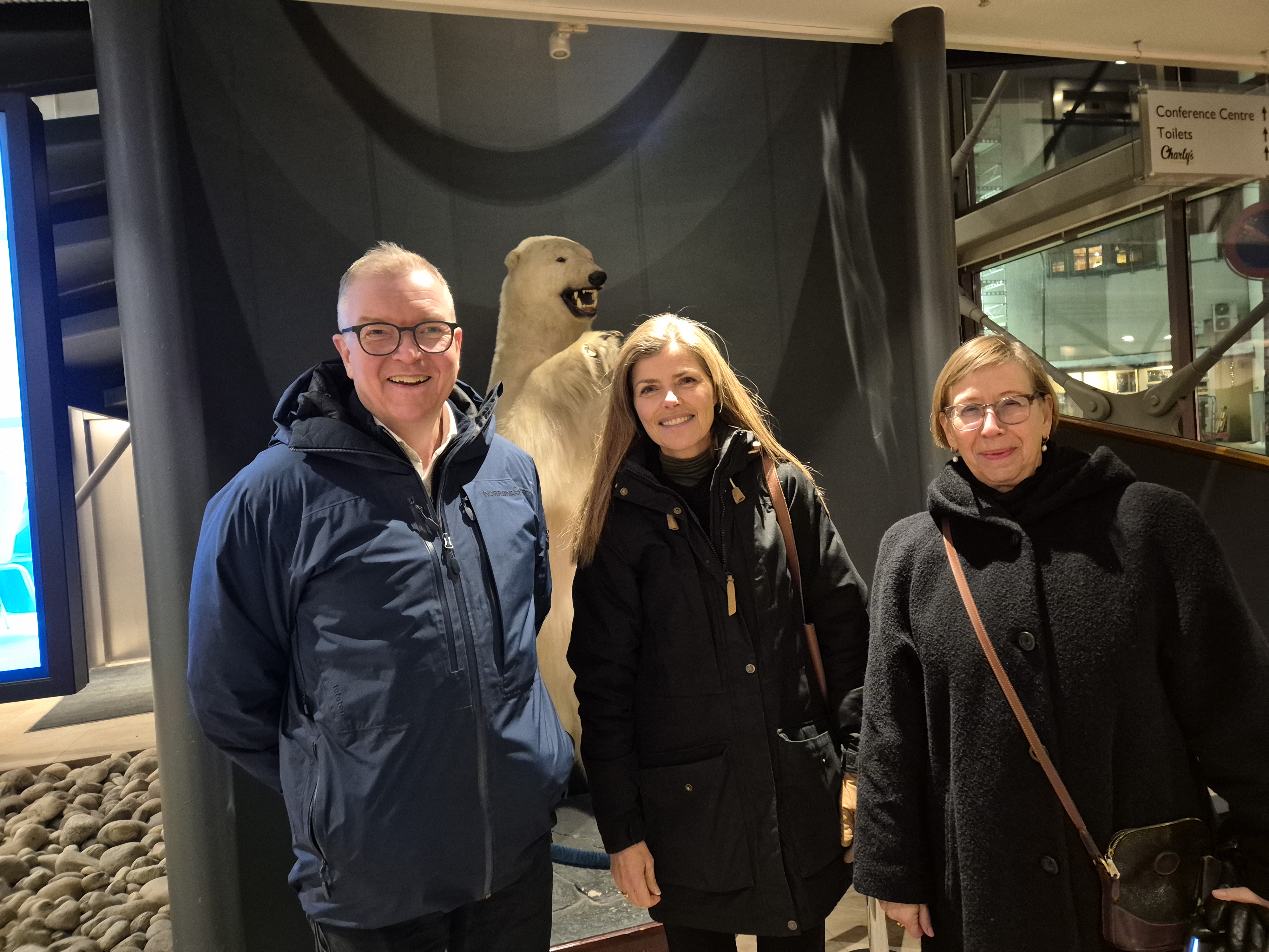 1000013430.jpg Den internasjonale komiteen bestod av Björn Gustafsson, NTNU og St. Olavs hospital, Ruth Frikke-Schmidt, Københavns universitet og Eva Tiensuu Janson, Uppsala universitet. Foto: Helse Nord