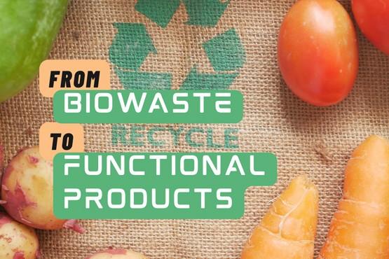 Illustrasjons-/bannerbilde for Fra biologisk avfall til nyttige produkter / From Biowaste to Functional Products