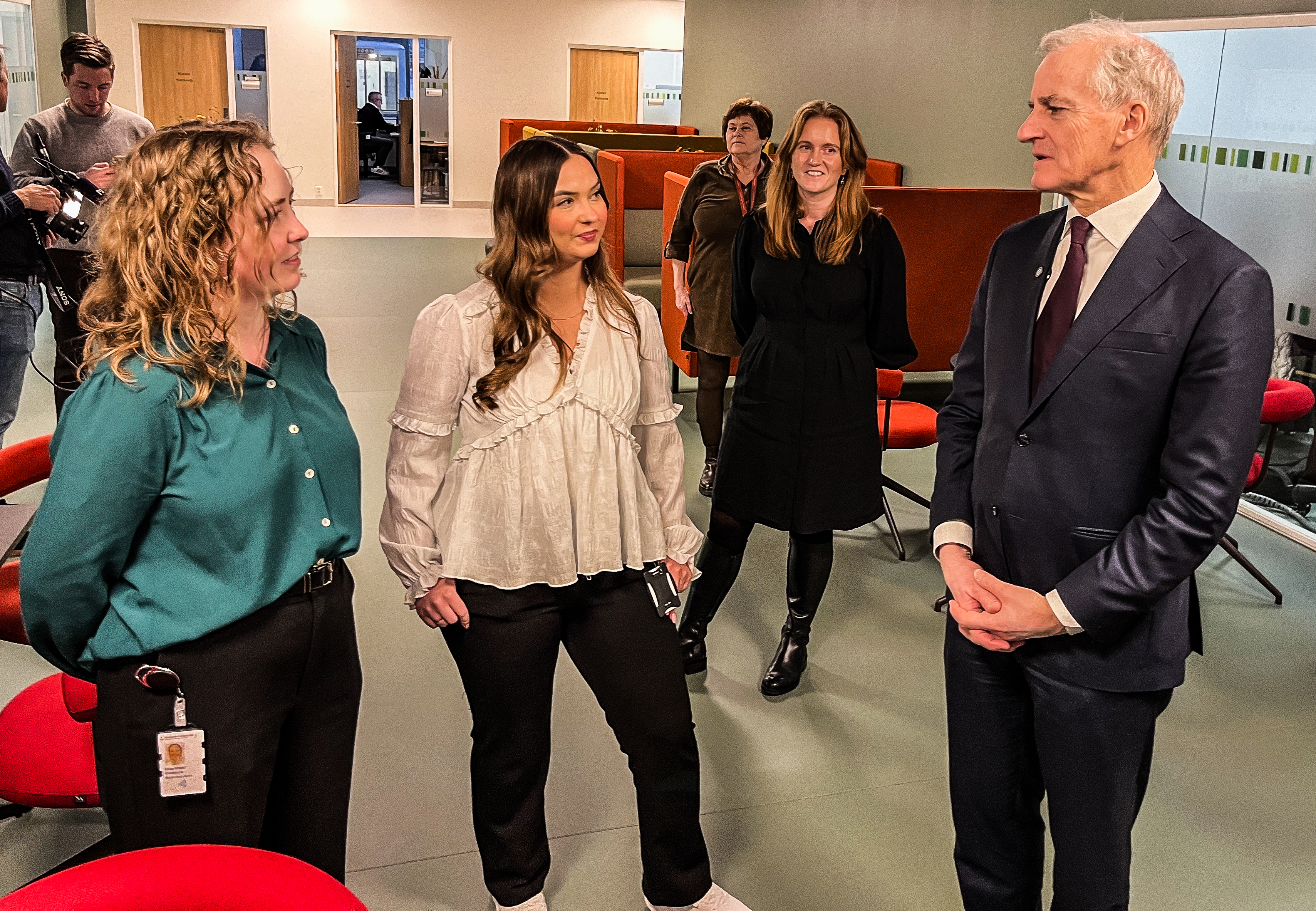 studenter og statsminister