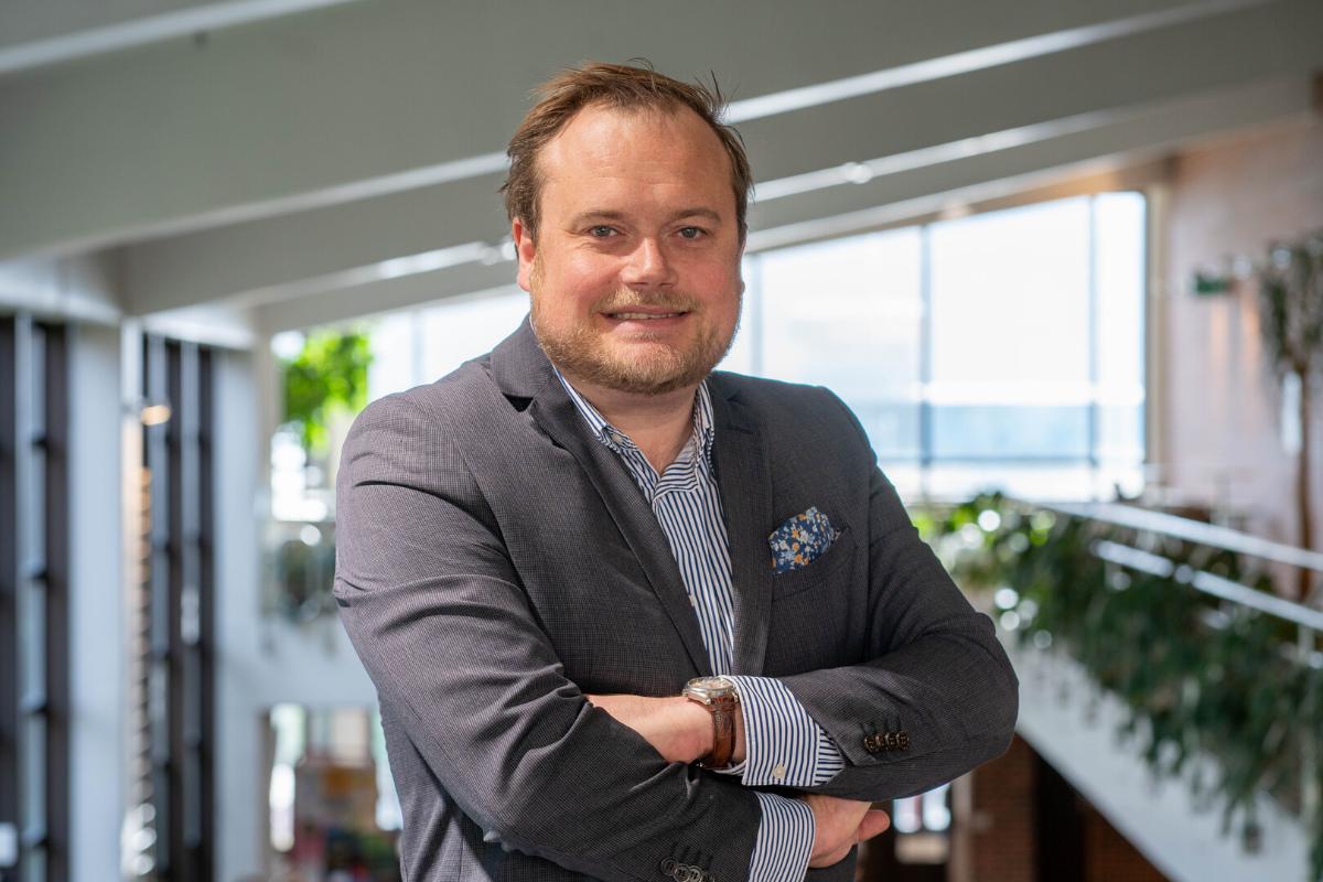 Jonas Stein, viserektor for formidling ved UiT.