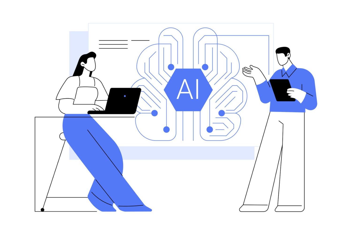 Illustrasjons-/bannerbilde for Hvordan bruke potensialet til generativ kunstig intelligens for &aring; endre universitetsundervisning / Unlocking the Potential of Generative Artificial Intelligence to Transform University Teaching