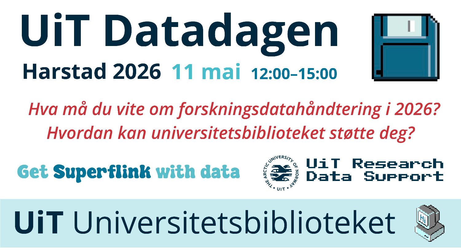 Illustrasjons-/bannerbilde for UiT Datadagen Harstad