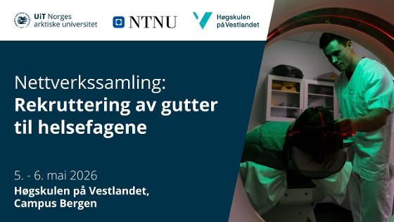 Illustrasjonsbilde for Nettverkssamling: rekruttering av gutter til helsefagene