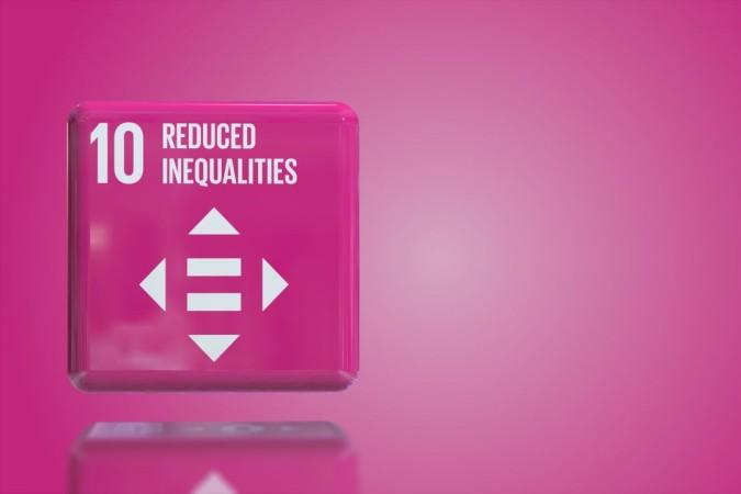 Illustrasjons-/bannerbilde for E-konferanse om FNs bærekraftsmål – Mål 10: Mindre ulikhet / E-Conference on the Sustainable Development Goals – Goal 10: Reduce Inequalities