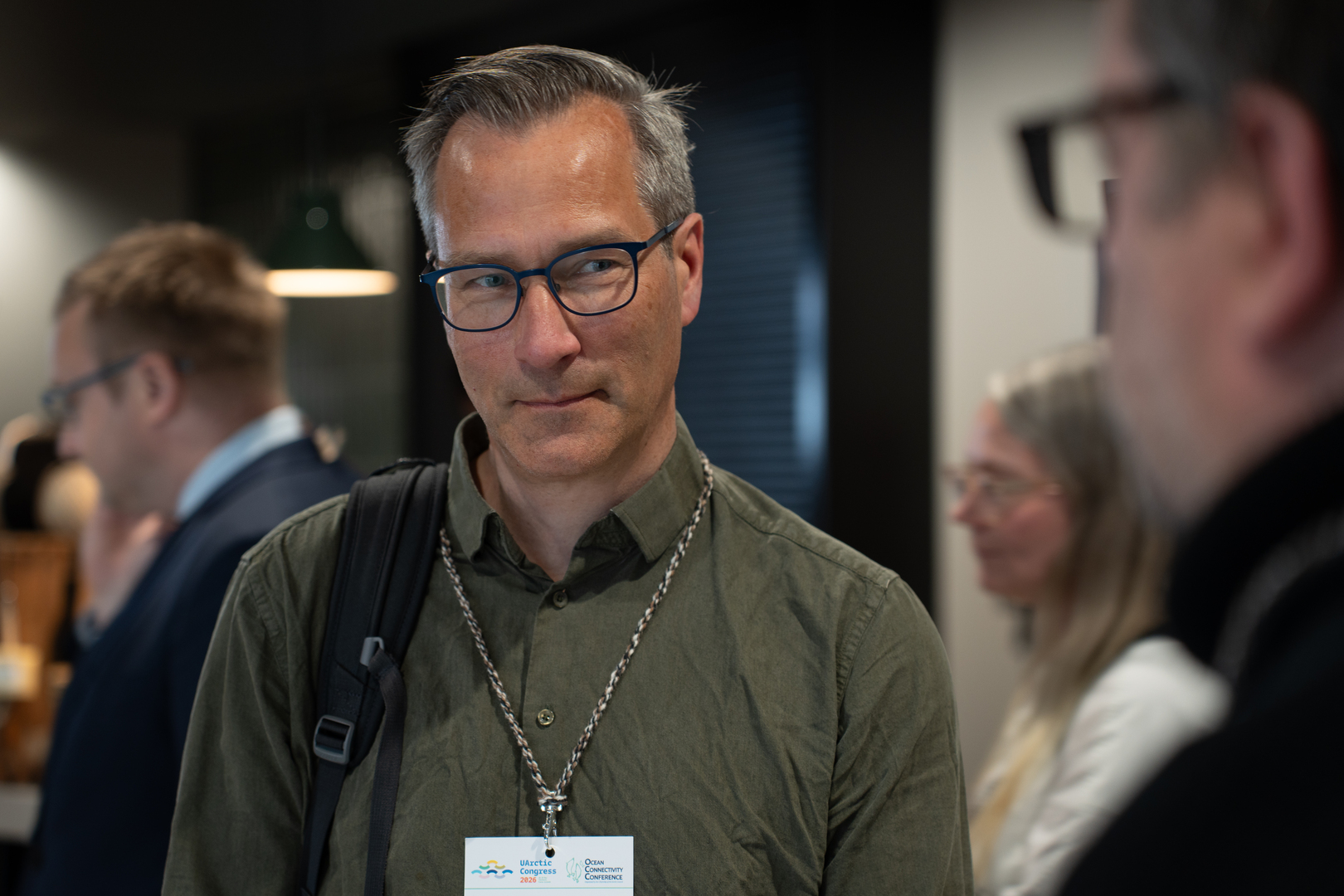 Portrettfoto av mann
