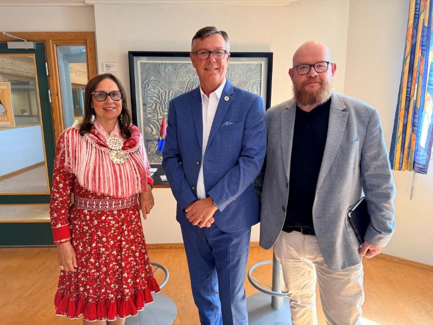 Representanter for S&aacute;mi allaskuvla, UiT og Nord universitetet. 