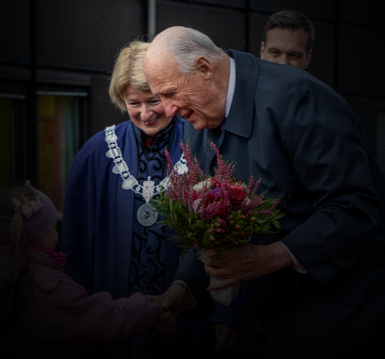 Visning av gravferden til H.M. Kong Harald V