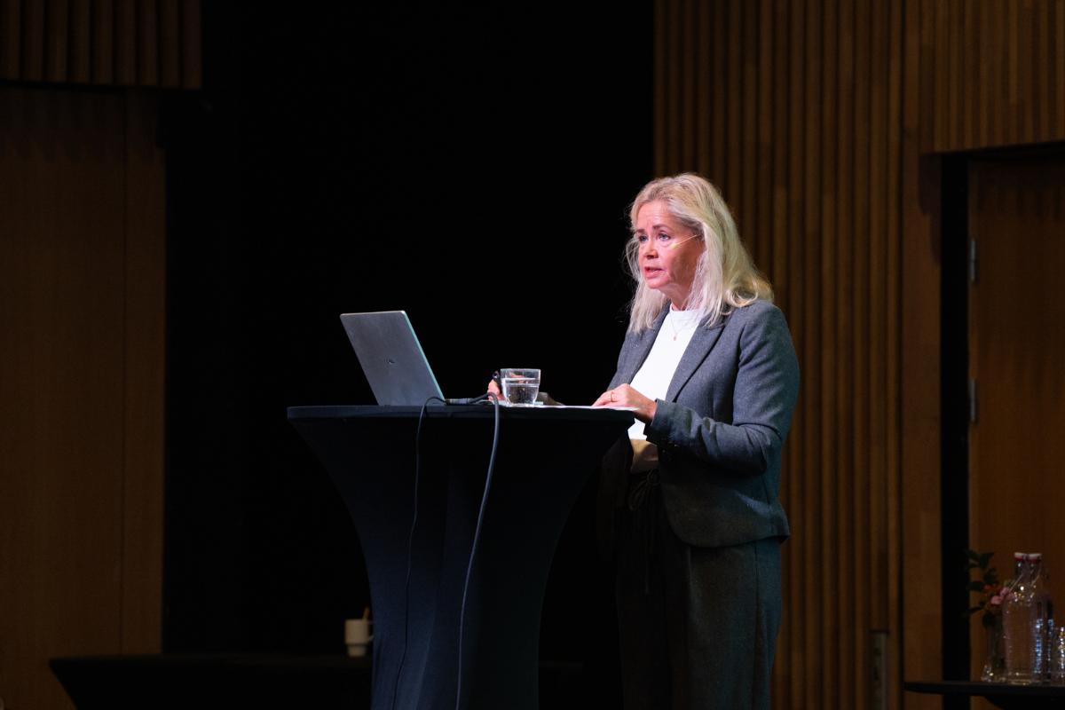 Visit Troms&oslash;s Inger Lise Brones pratet om &aring; forandre det negative narrativet om nordlys-turisme.