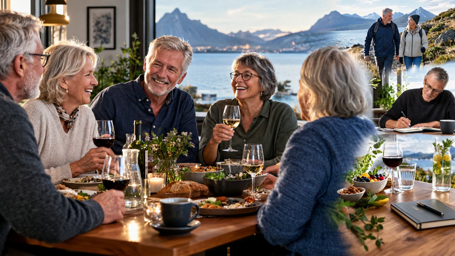 Illustrasjons-/bannerbilde for Alkoholens glede og smerte i alderdommen