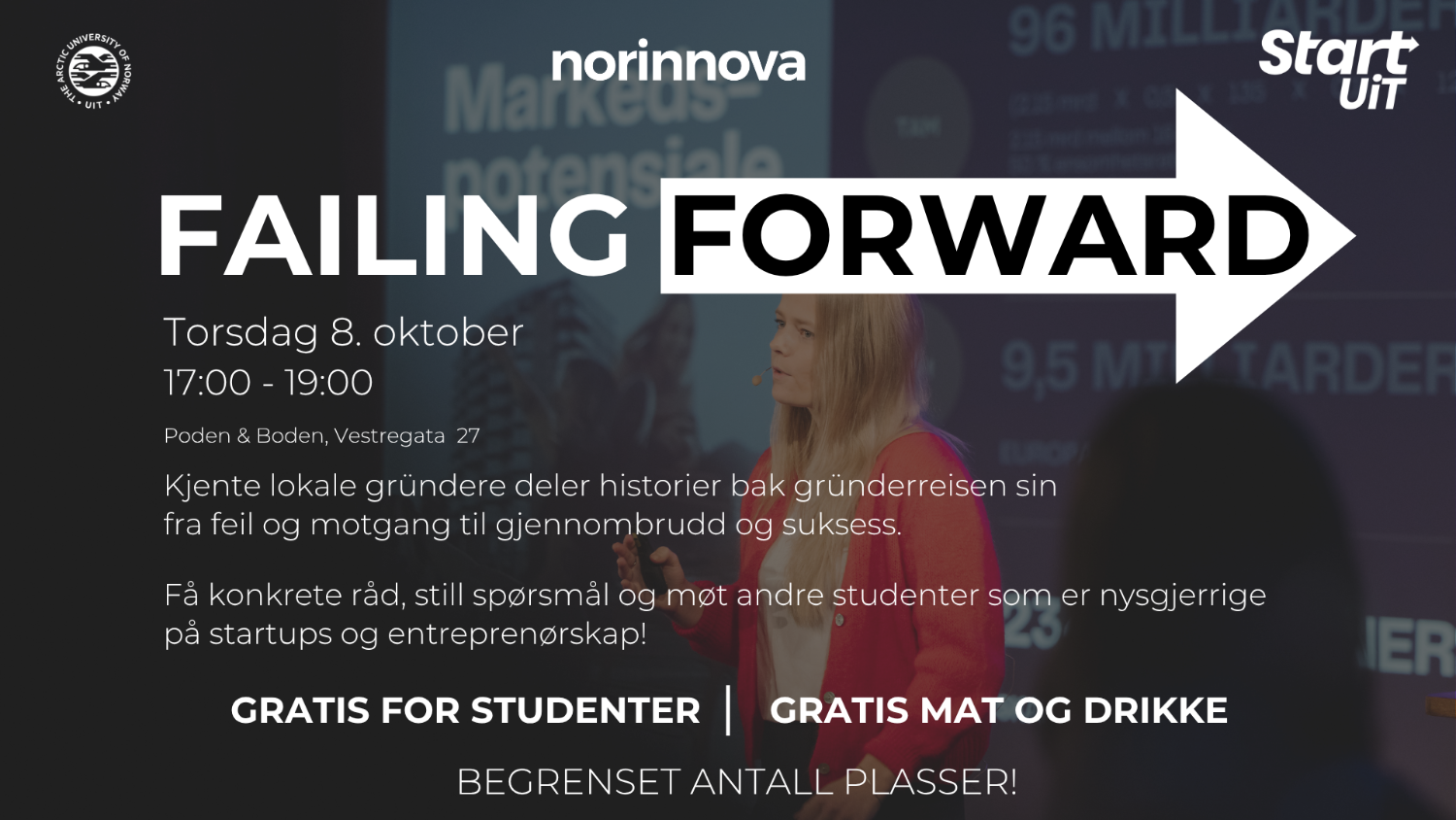 Illustrasjons-/bannerbilde for Failing forward