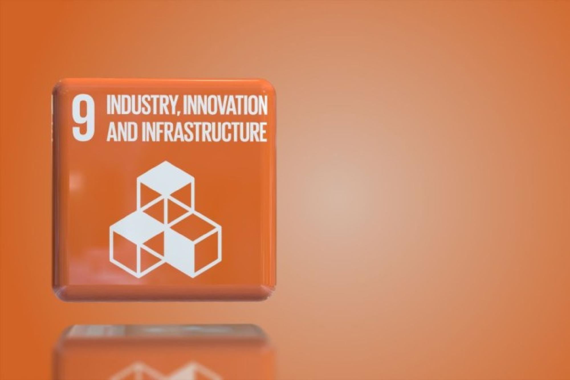 Illustrasjons-/bannerbilde for Nettkonferanse om FNs bærekraftsmål nr. 9: Industri, innovasjon og infrastruktur