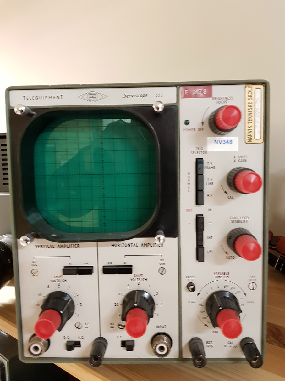 Bilde av Telequipment oscilloscope