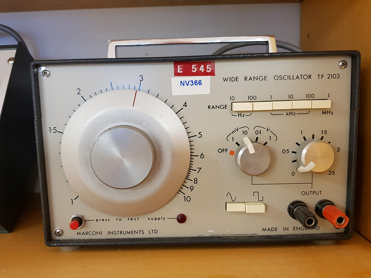 Bilde av Marconi wide range oscillator
