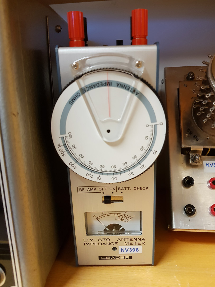 Bilde av Leader impedansmeter/
Leader impedance meter