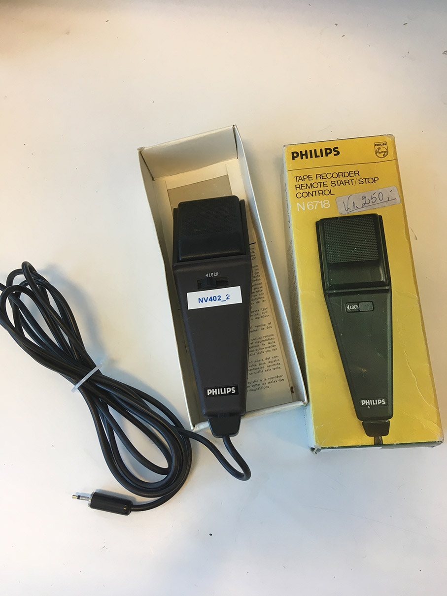 Bilde av Philips N 6718 Tape recorder remote start/stop control